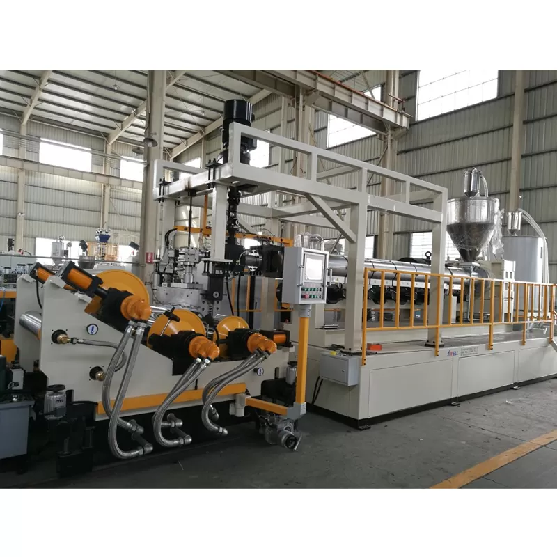 APET PETG CPET RPET Sheet Single Screw Extruder Production Line