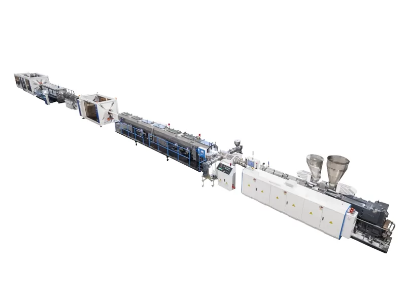 Brazil PVC-O Biaxially Oriented Polyvinyl Chloride Plastic Pipe Extrusion Machine