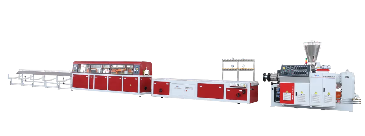 Canada PVC Fence Extrusion Production Line Canada PVC Fence Extrusion Production Line