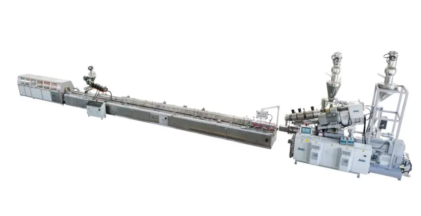 Germany 300KG High Speed UPVC Window Profile Extrusion Machine Germany 300KG High Speed UPVC Window Profile Extrusion Machine