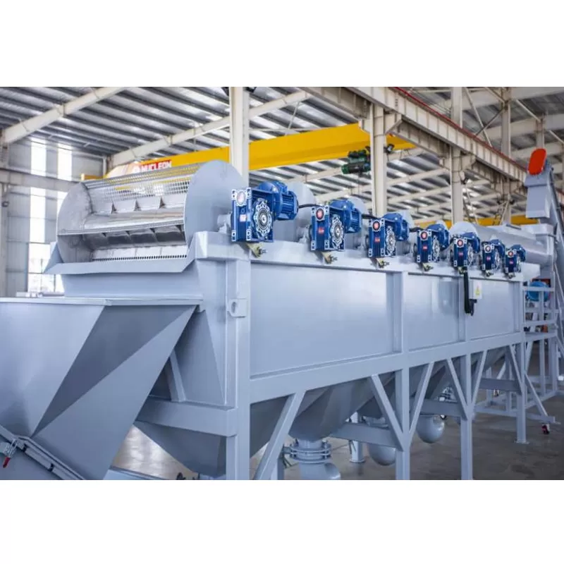 Hard Rigid Waste Plastic Recycled Water Crushing and Washing Line