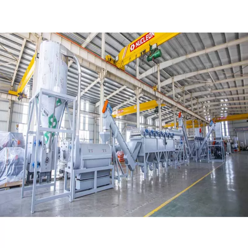 Hard Rigid Waste Plastic Recycled Water Crushing and Washing Line