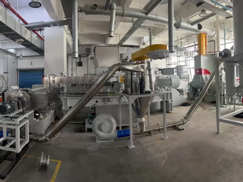 HFFR Parallel Twin Screw Extrusion Compounding Machine