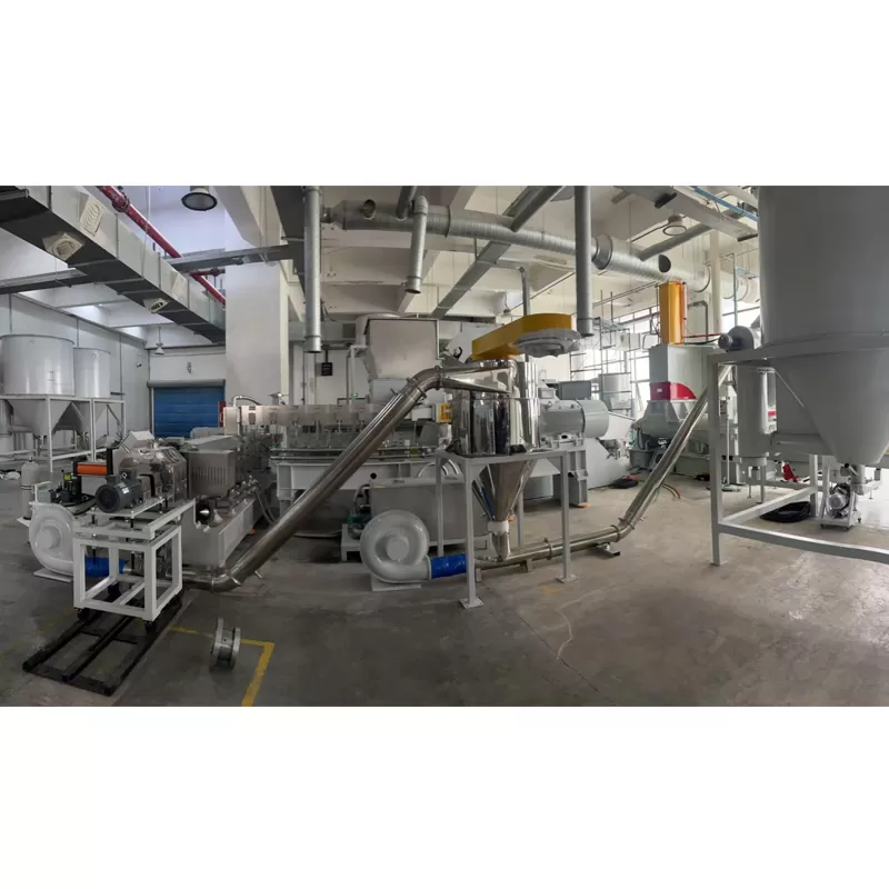 HFFR Parallel Twin Screw Extrusion Compounding Machine