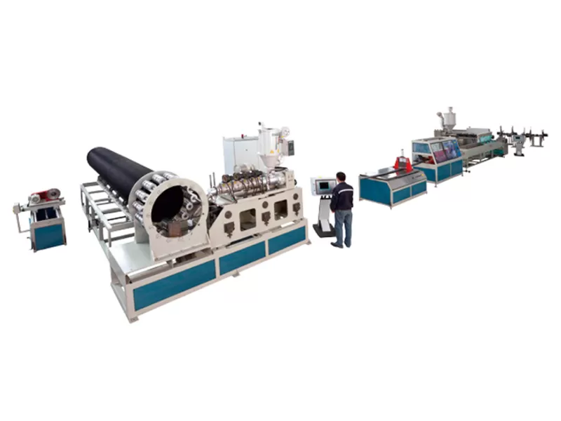 High Pressure RTP Twisted Composite Pipe Extrusion Line