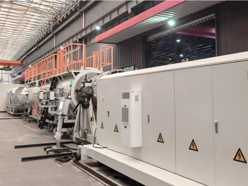 Iraq PVC UPVC 1200mm Water Drain Plastic Pipe Extrusion Production Line