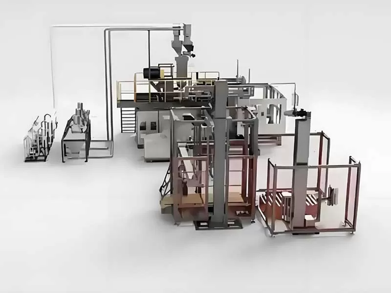 Jwell Fully Automatic Blow Molding Production Line