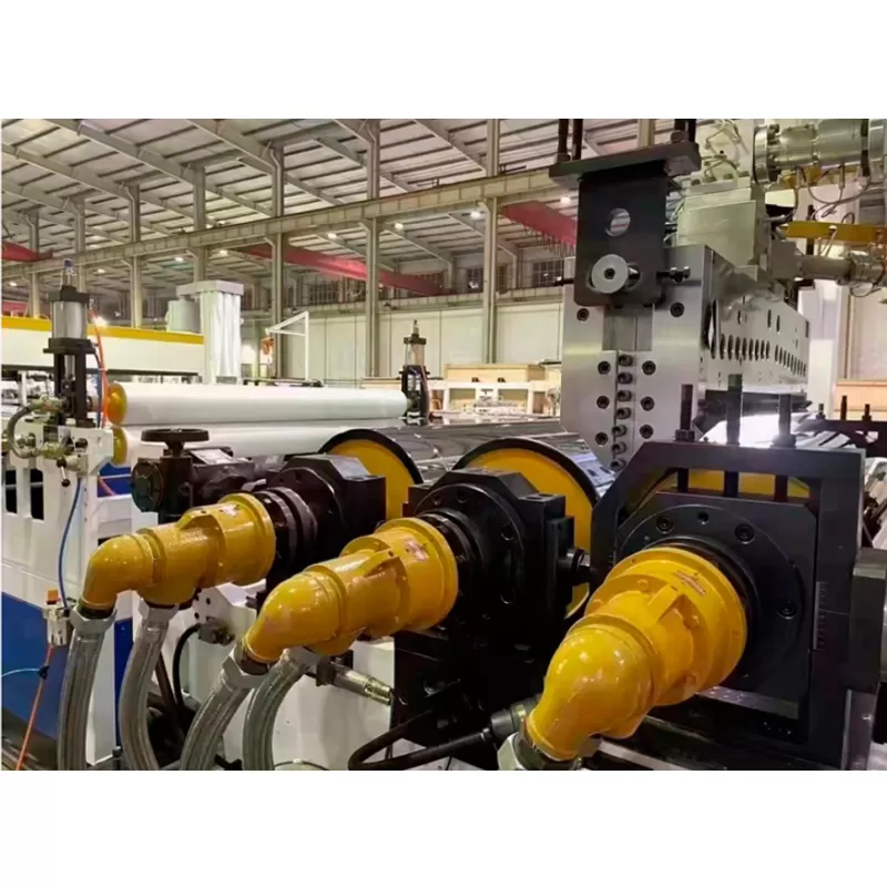 PC PMMA Optic Sheet Extrusion Line