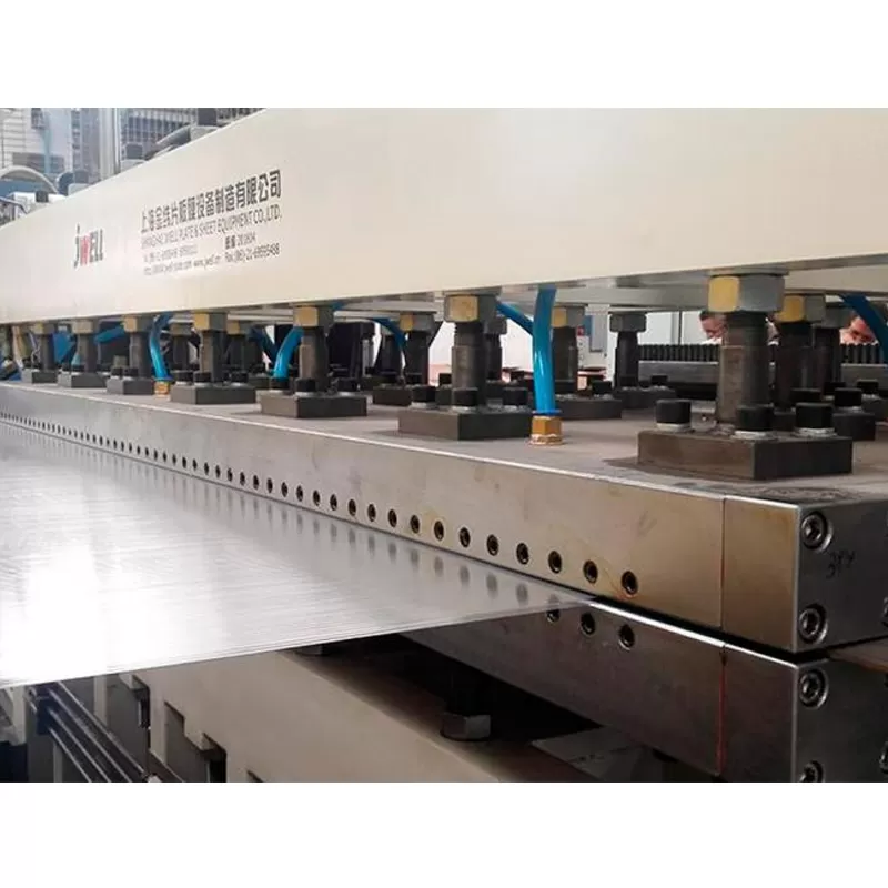 PC Polycarbonate Hollow Cross Section Plate, Flying Wing Panel Extrusion Line