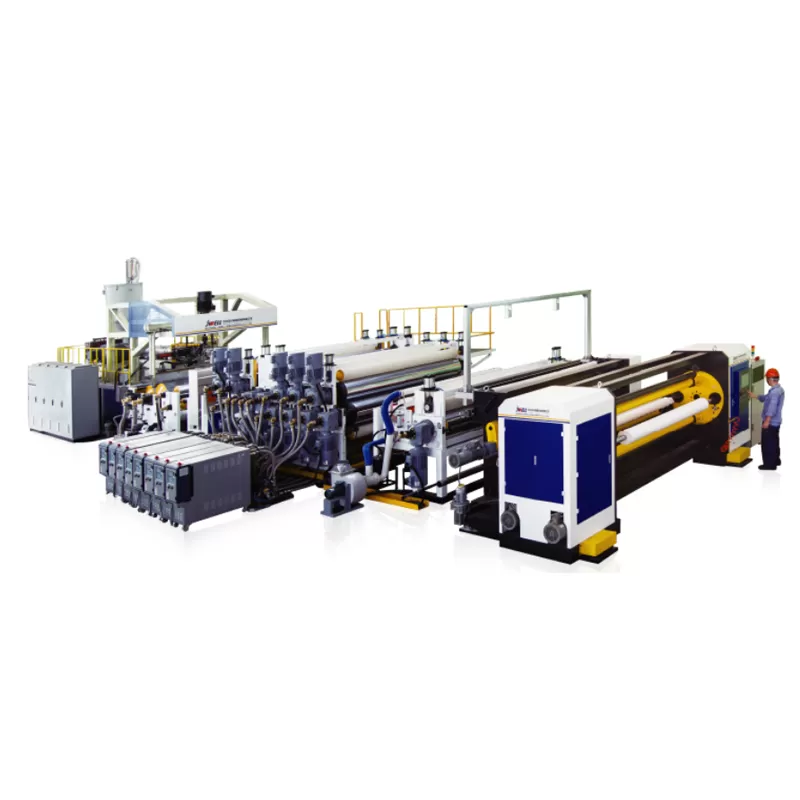 Plastic Film Extrusion Line