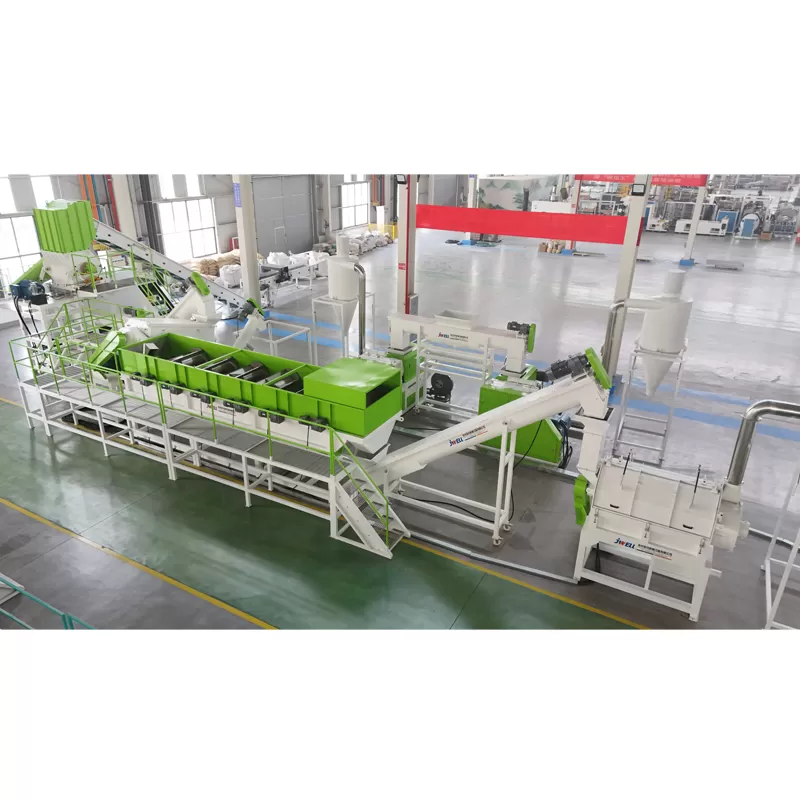 Plastic Film and Waste Woven Bag Recycled Water Crushing and Washing Line