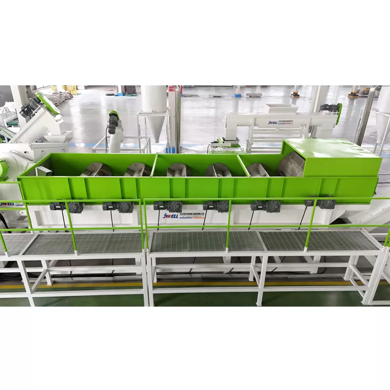 Plastic Film and Waste Woven Bag Recycled Water Crushing and Washing Line