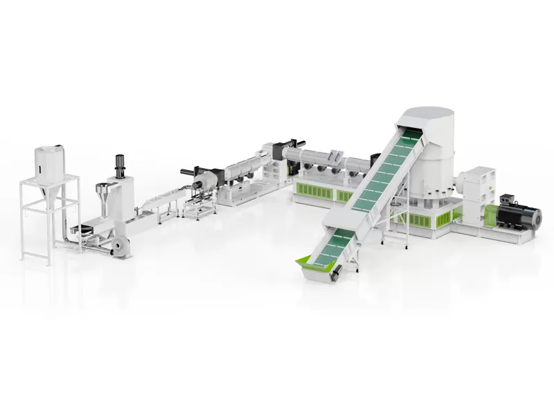 Plastic Film Integrated Pelletizing Line