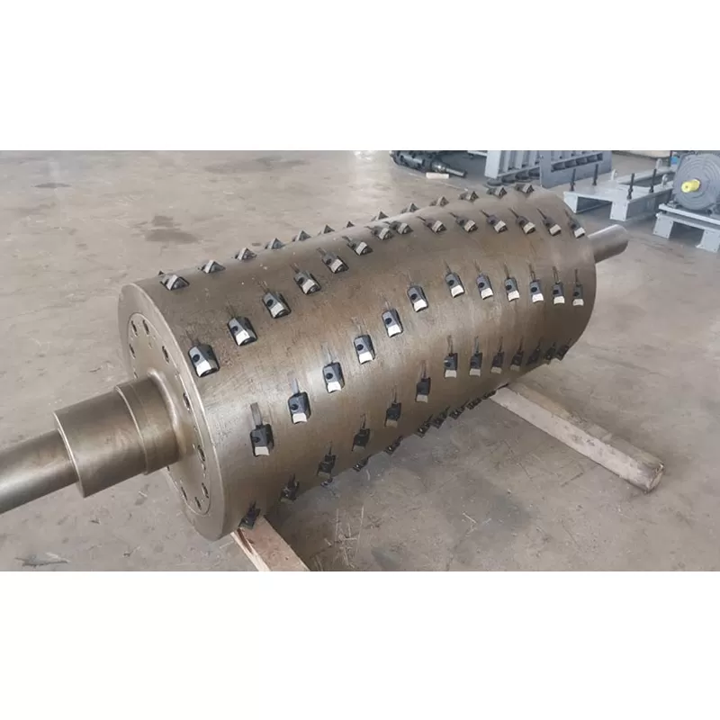 Plastic Solid Pipe Shredder & Crusher Unit Machine