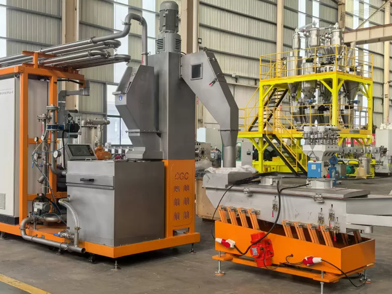 POE PP PE Grafting Reaction Extrusion Compounding Machine