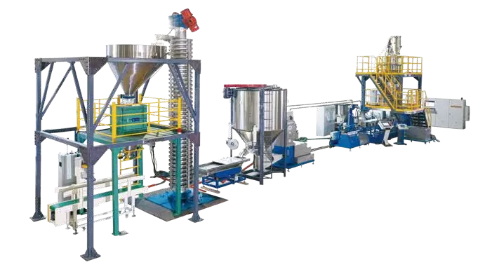 Portugal PLA PBAT Biodegradable PP with Starch Compounding Production Line Portugal PLA PBAT Biodegradable PP with Starch Compounding Production Line