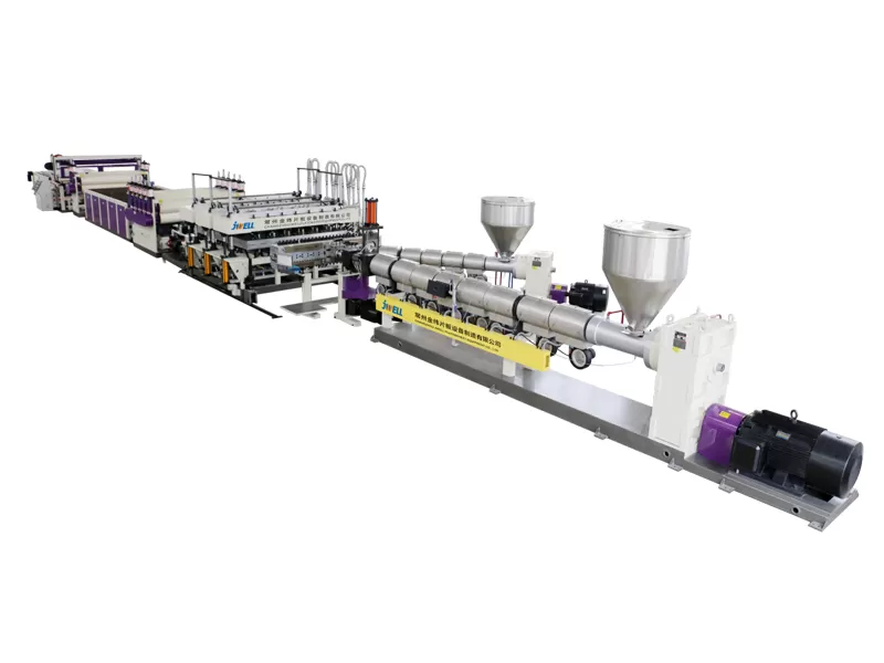 PP Hollow Building Formwork Extrusion Line