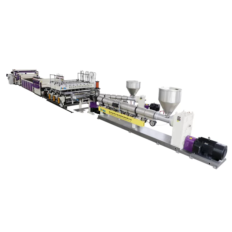 PP Hollow Building Formwork Extrusion Line