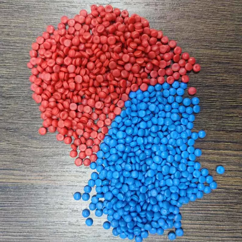 PP PE Waste Recycle Single Screw Extruder Pelletizing Machine Through Water Ring