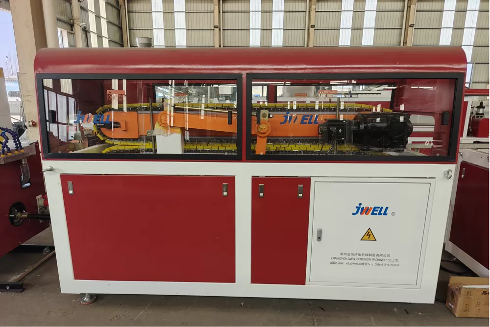 Description of PS Polystyrene Plastic Foam Extrusion Line for Corner Profile and Foam Board