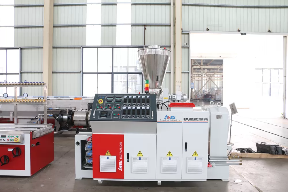 Application of PVC Fence Panel Extrusion Line