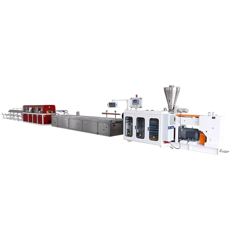 Plastic Profile Extrusion Line