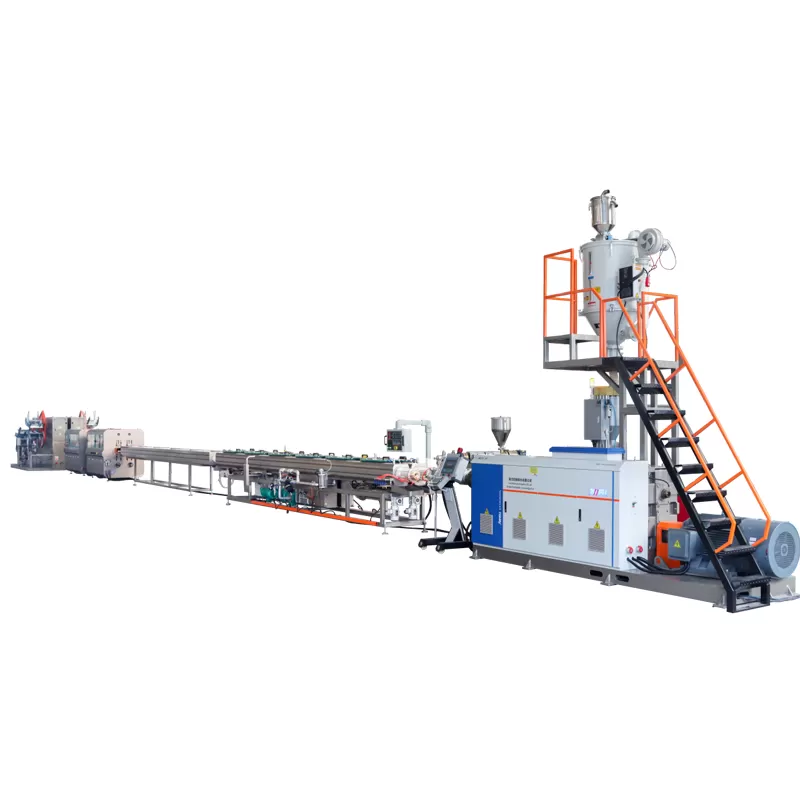 PVC Two Cavity Four Cavity Plastic Pipe Extrusion Line