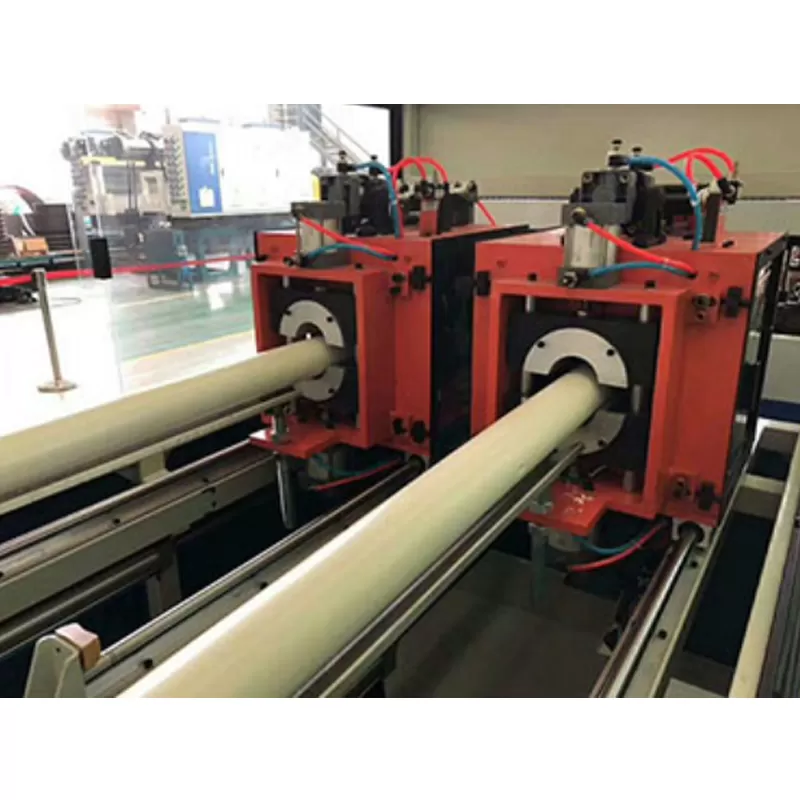 PVC Two Cavity Four Cavity Plastic Pipe Extrusion Line