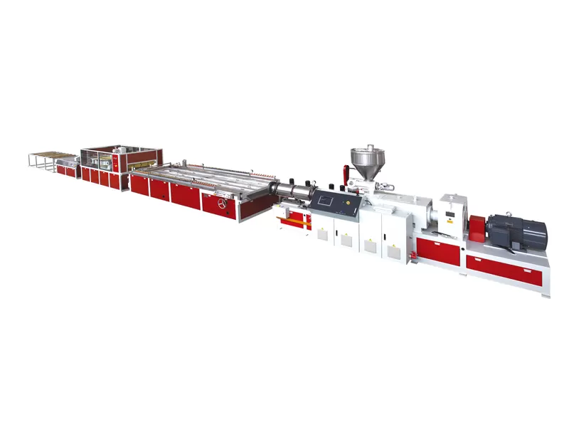 PVC Water Retaining Pile Extrusion Line
