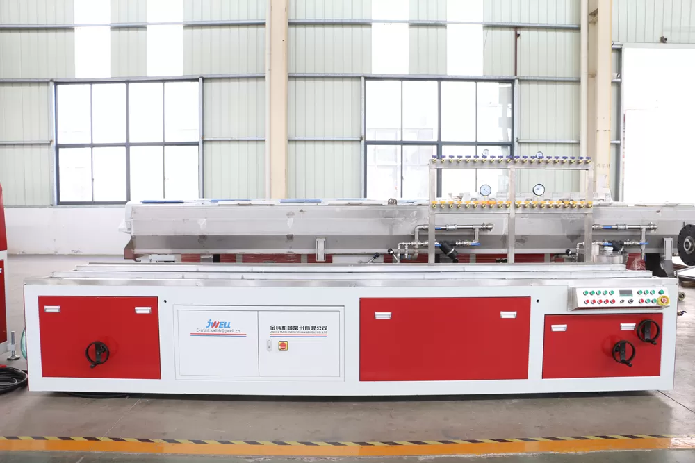 Description of PVC Window Shutter Extrusion Line