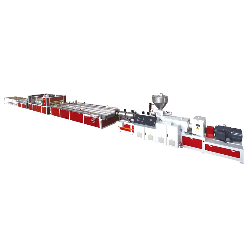 Plastic Profile Extrusion Line