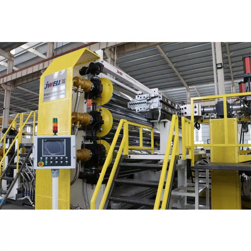 TPO, PVC, EVA, HDPE Waterproof & Geomembrane Film Extrusion Line