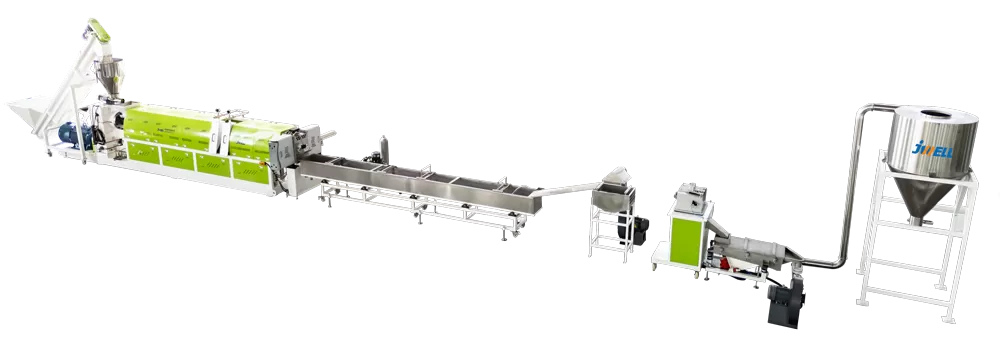 USA PP PE ABS PC PS Hard Scrap Waste Recycle Pelletizing Granulator Machine