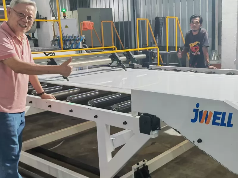 Vietnam PP-HDPE Thick Sheet Extrusion Production Line