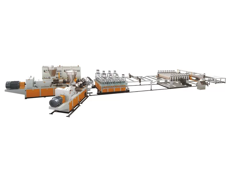 WPC PVC Foam Wall Panel Extrusion Machine